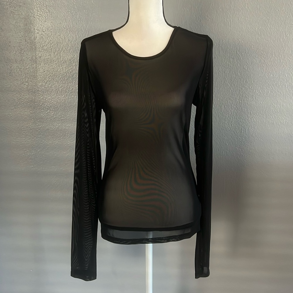 Sheer Mesh Top